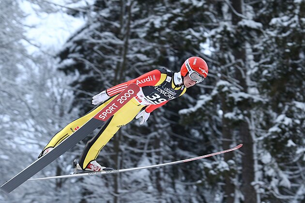 Stephan Leyhe im Flug